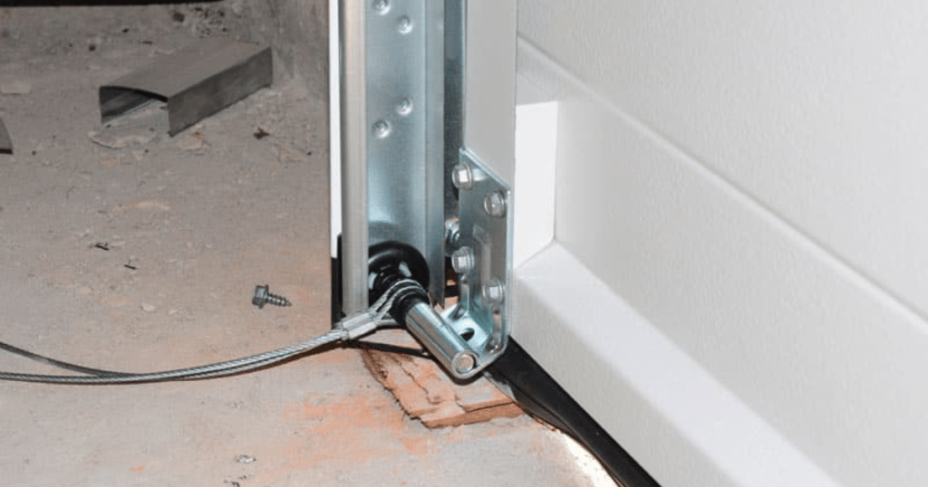 How much does it cost to repair garage door wiring?