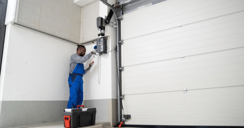 How long does it take to fix a garage door?
